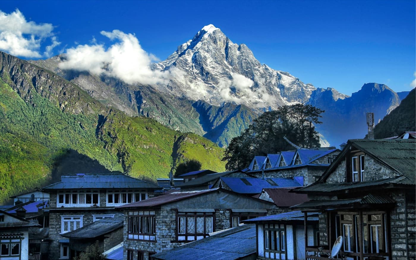 Scenic natural beauty of Nepal